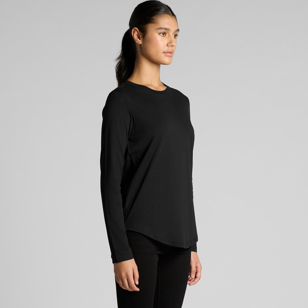 Wo's Maple Curve L/S Tee