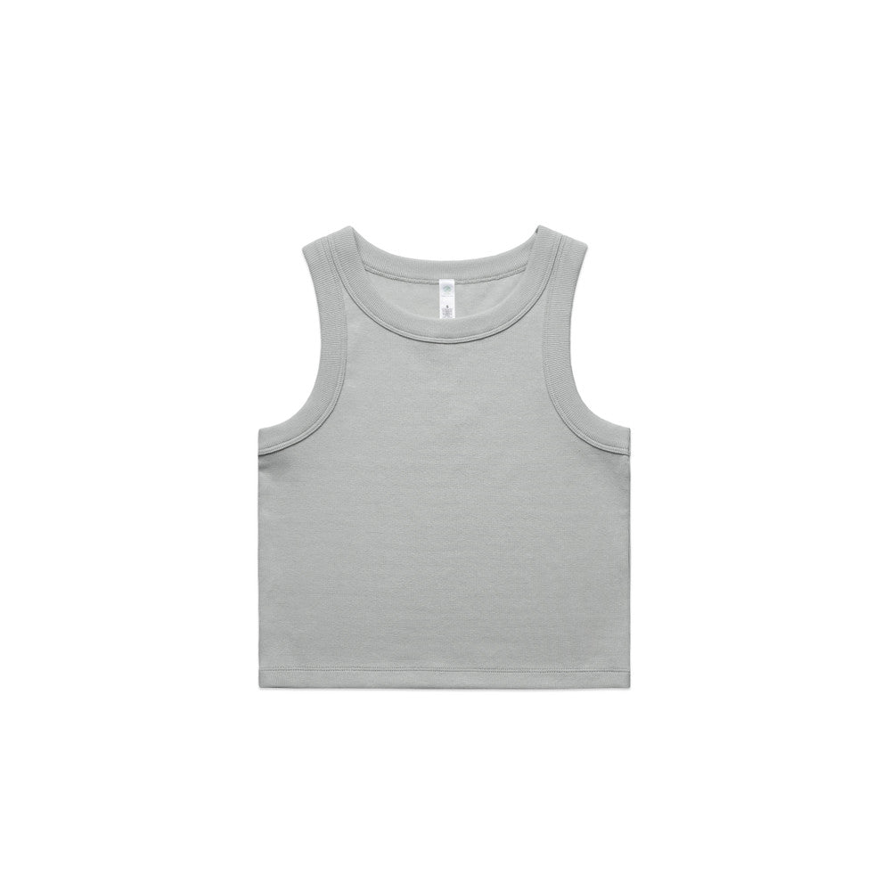 Wo's Organic Rib Crop Tank