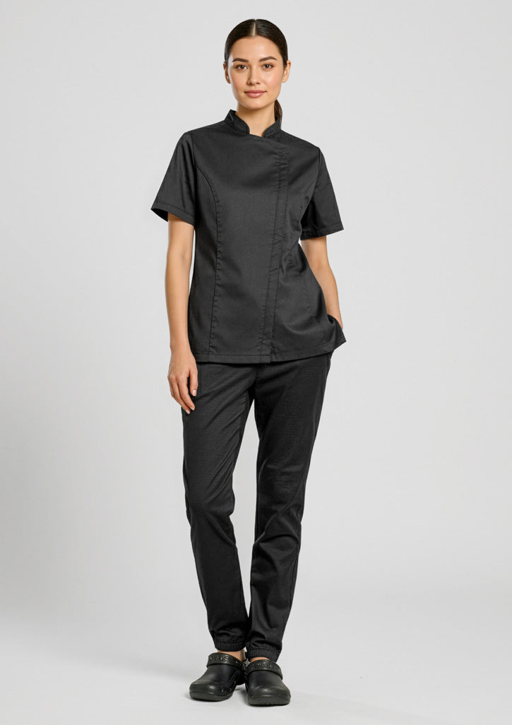 Womens Alfresco Short Sleeve Chef Jacket