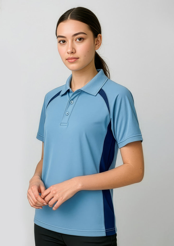 Kids Splice Short Sleeve Polo
