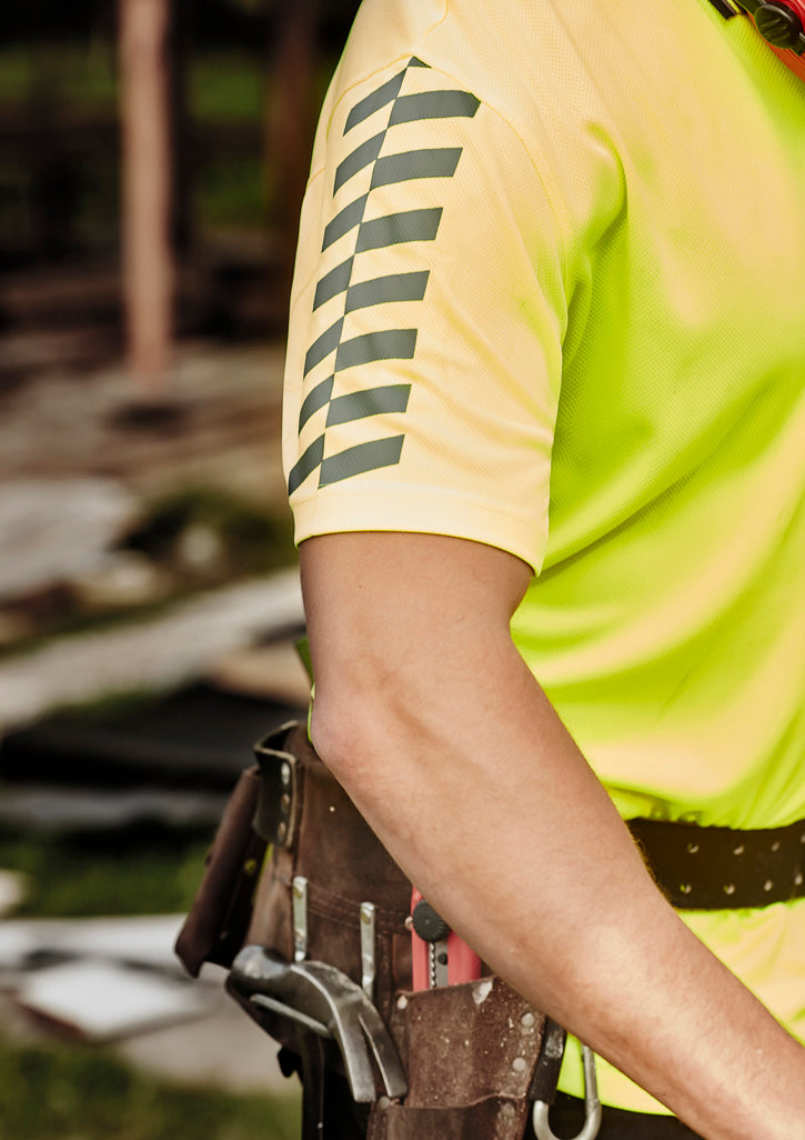 Mens Hi Vis Komodo Short Sleeve Polo