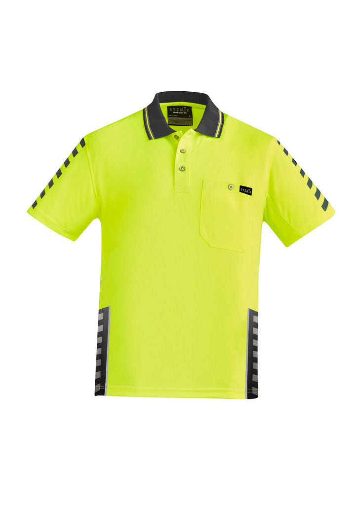 Mens Hi Vis Komodo Short Sleeve Polo