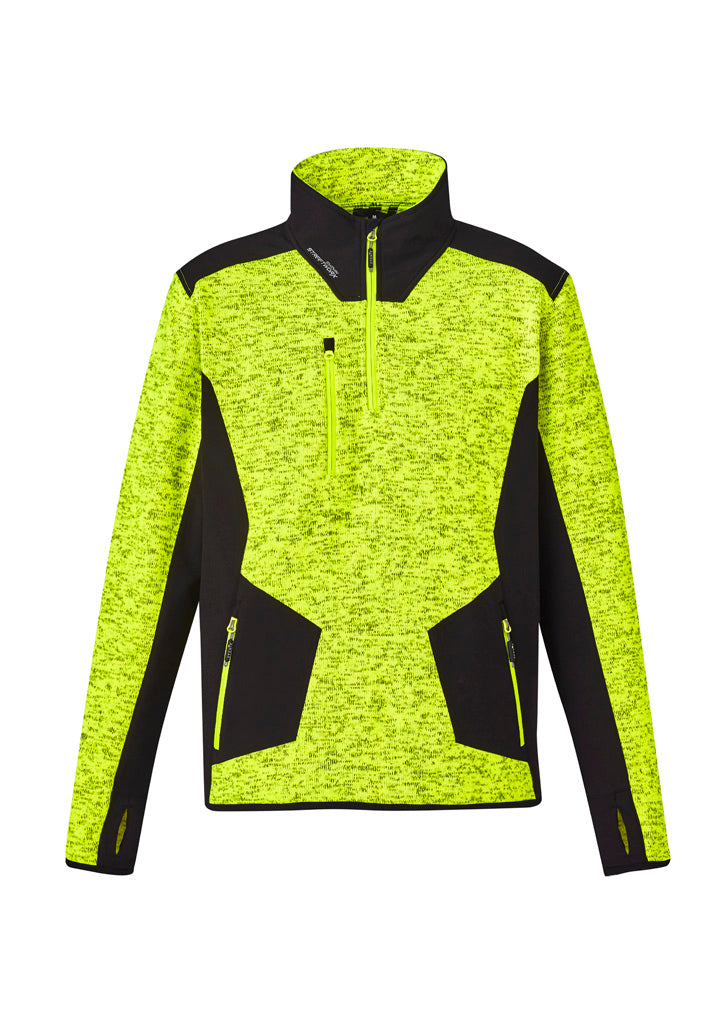 Unisex Streetworx Reinforced Knit 1/2 Zip Pullover