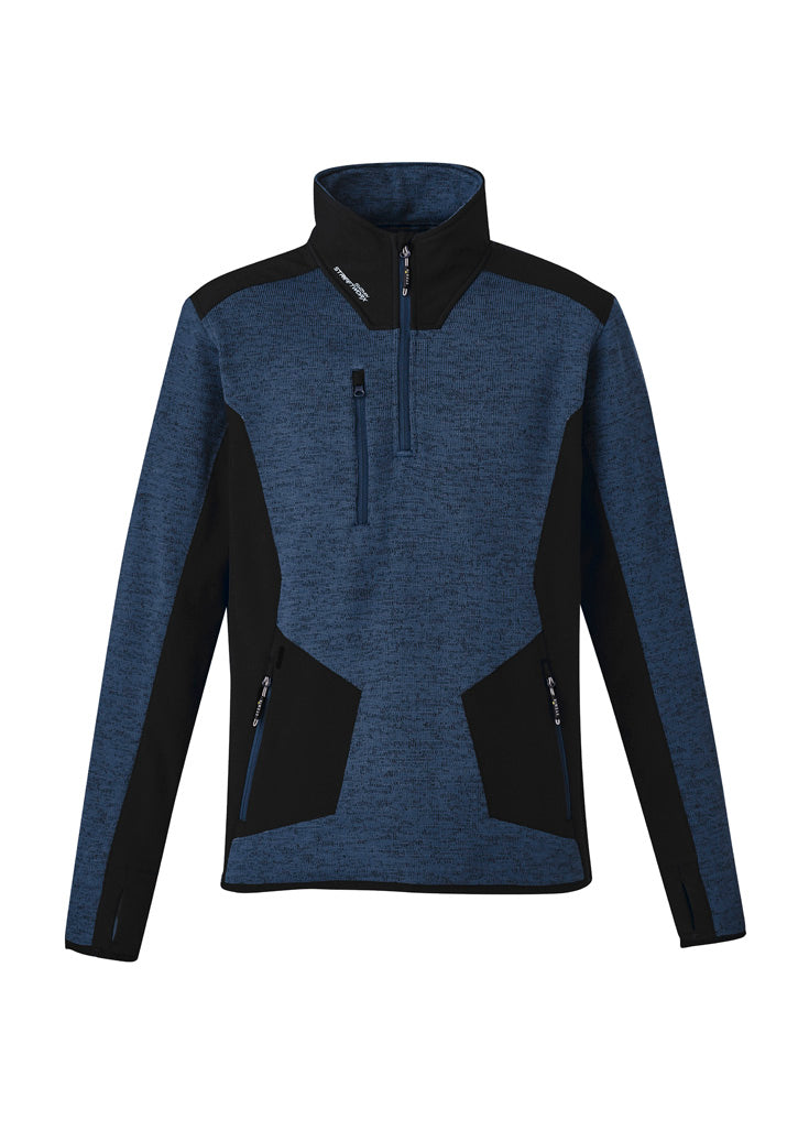 Unisex Streetworx Reinforced Knit 1/2 Zip Pullover