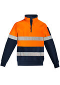 Unisex Hi Vis 1/4 Zip Pullover - Hoop Taped